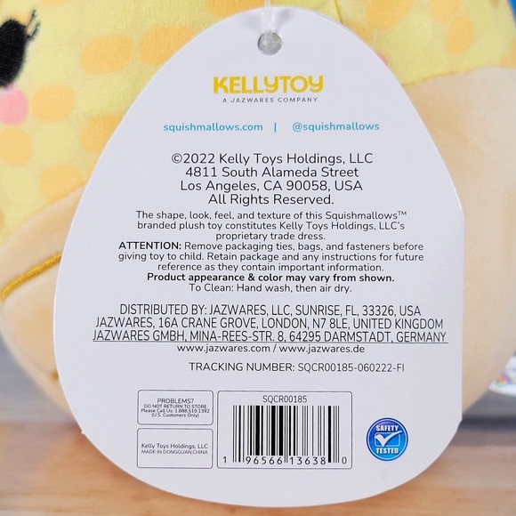 Squishmallow Cornelias the Corn 7" UltraSoft Stuffed Food Toy Plush NWT - Picture 12 of 12
